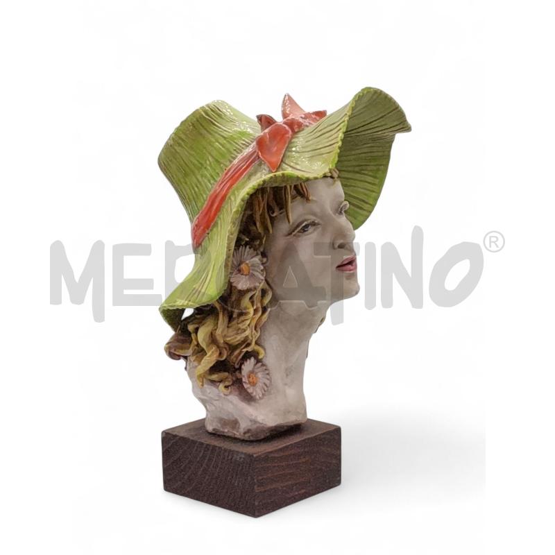 MEZZO BUSTO  G DANTI DONNA CAPPELLO | Mercatino dell'Usato Roma tiburtina 2