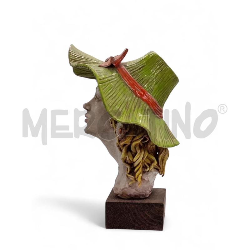 MEZZO BUSTO  G DANTI DONNA CAPPELLO | Mercatino dell'Usato Roma tiburtina 3