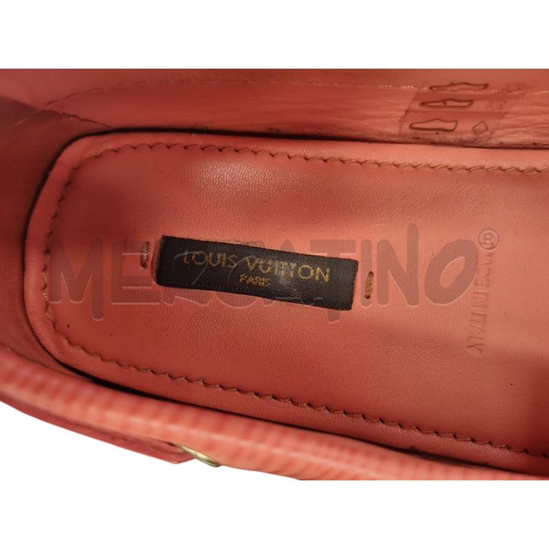 MOCASSINI DONNA LOUIS VUITTON CORALLO | Mercatino dell'Usato Roma tiburtina 3