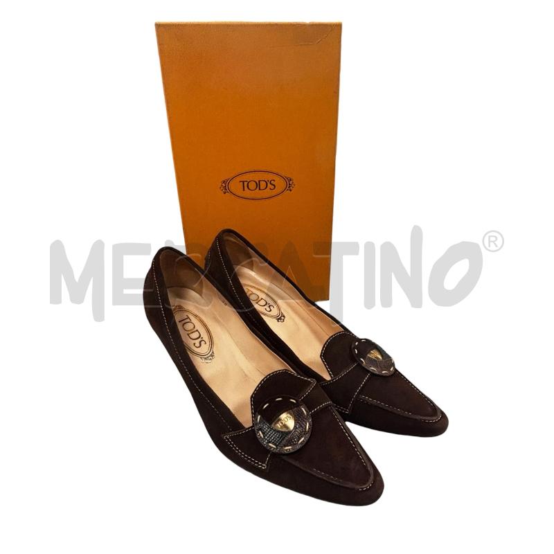 MOCASSINI DONNA TOD'S SUEDE MARR TACC | Mercatino dell'Usato Roma tiburtina 1