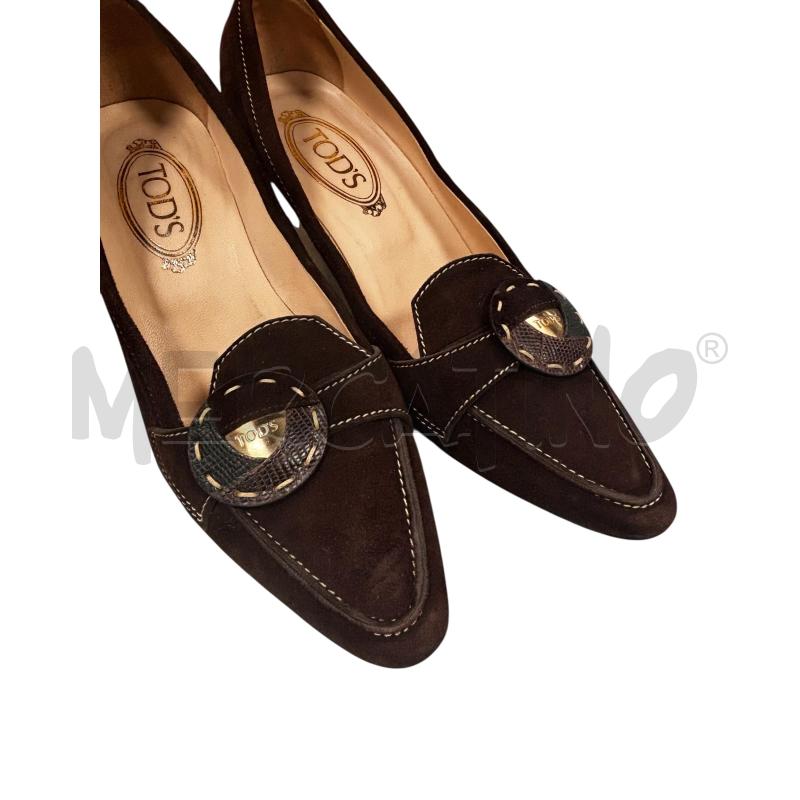 MOCASSINI DONNA TOD'S SUEDE MARR TACC | Mercatino dell'Usato Roma tiburtina 2