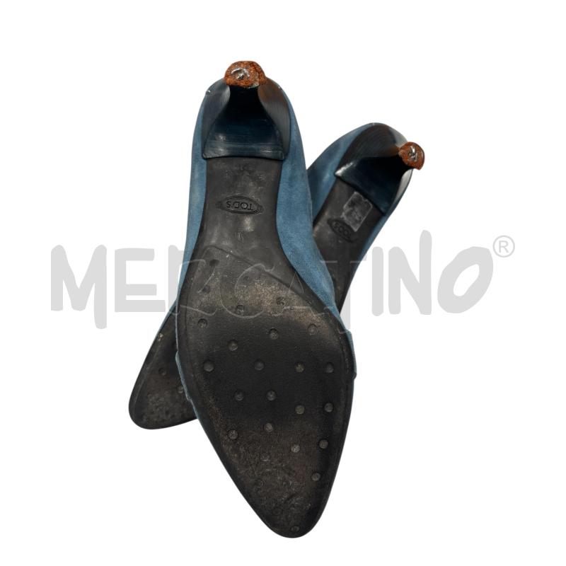 MOCASSINI DONNA TO'D SUEDE BLU TACC DA RIV | Mercatino dell'Usato Roma tiburtina 2
