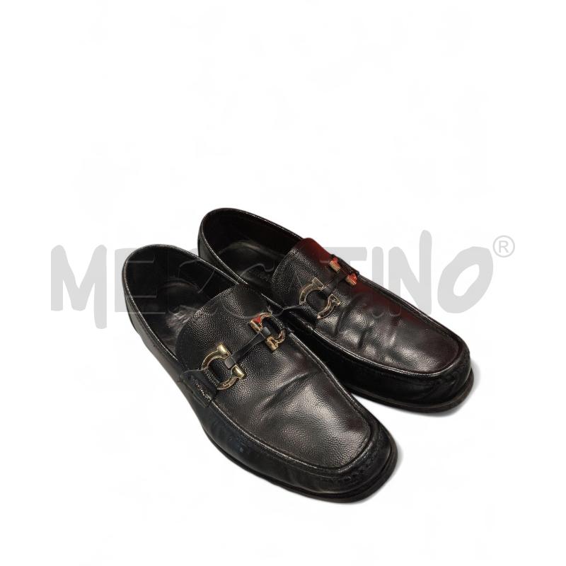 MOCASSINI UNISEX SALVATORE FERRAGAMO PELLE NE CONS BUSTA  | Mercatino dell'Usato Roma tiburtina 1