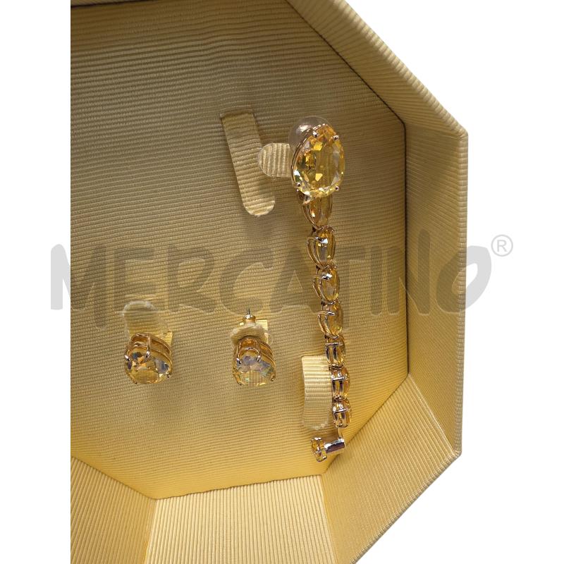 ORECCHINI  CLIPS SWAROVSKY GIALL | Mercatino dell'Usato Roma tiburtina 2