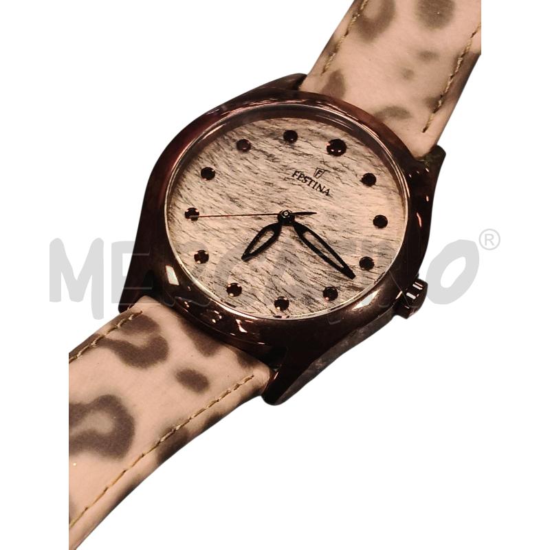 OROLOGIO DA POLSO FESTINA CINT MACULATO | Mercatino dell'Usato Roma tiburtina 3