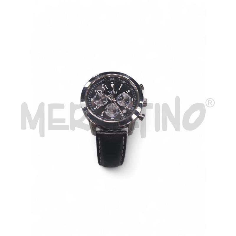 OROLOGIO DA POLSO UOMO VETTA CINT. NERO | Mercatino dell'Usato Roma tiburtina 1