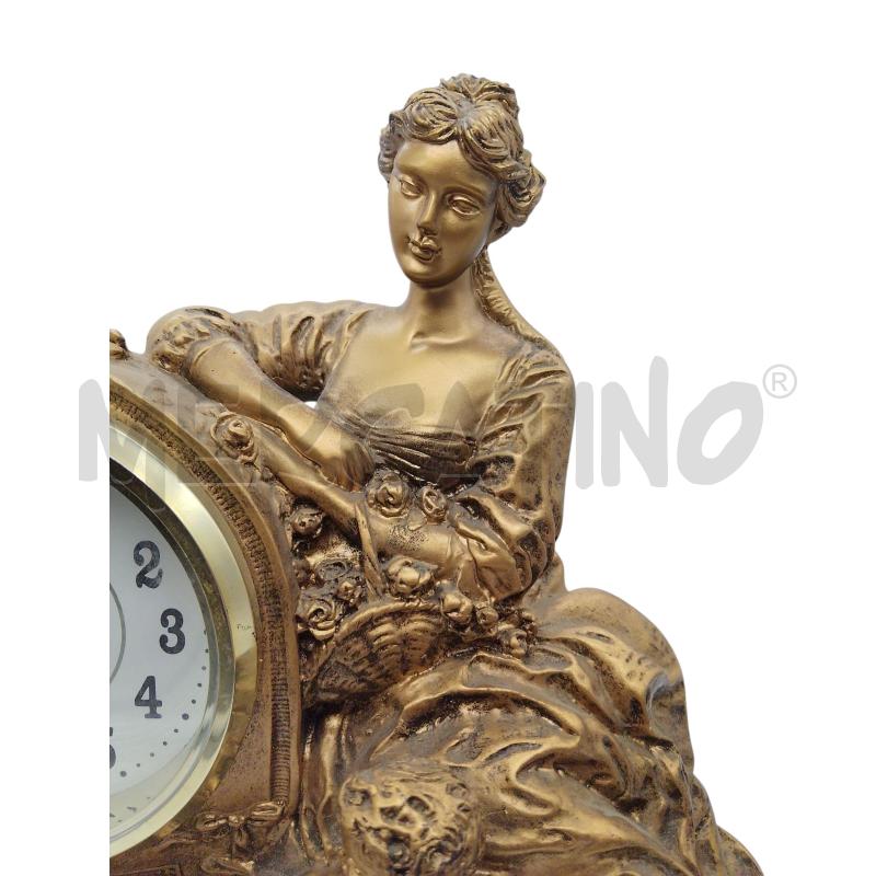 OROLOGIO DA TAVOLO  ORO VIRTTIME | Mercatino dell'Usato Roma tiburtina 2