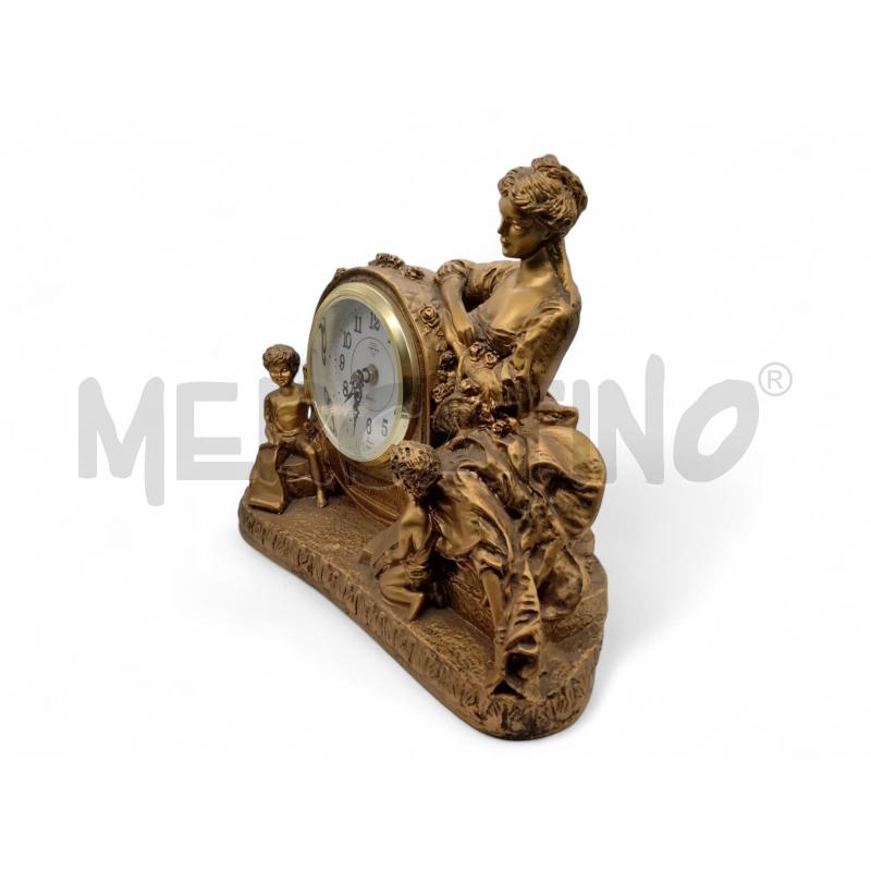 OROLOGIO DA TAVOLO  ORO VIRTTIME | Mercatino dell'Usato Roma tiburtina 3