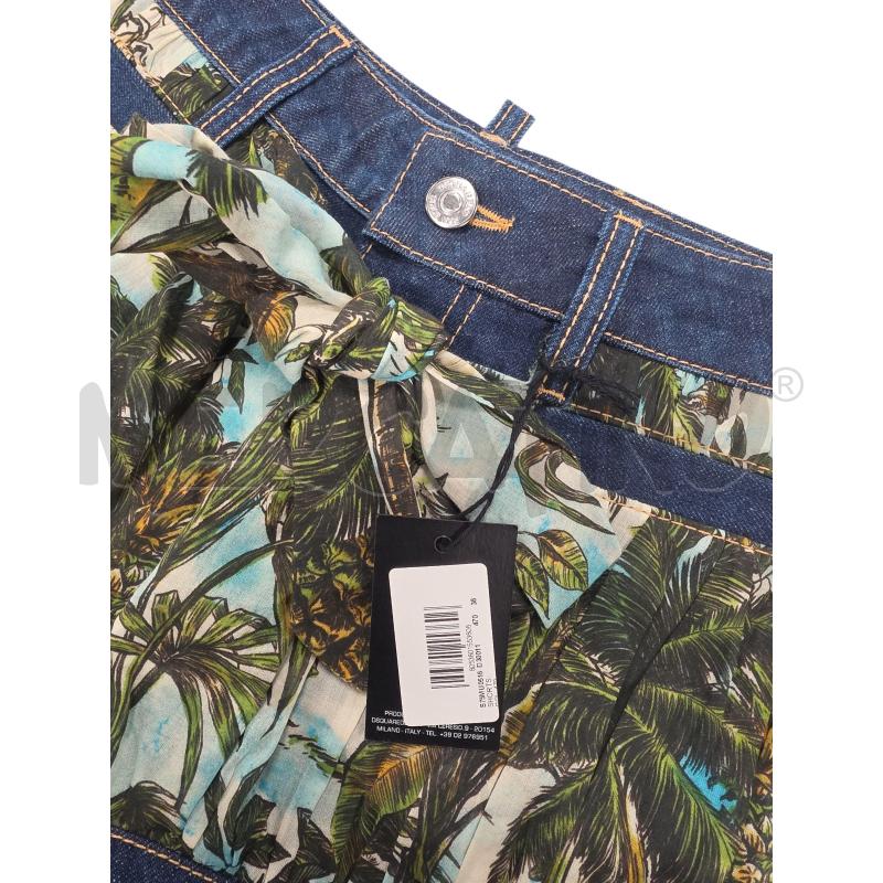 PANTALONE DONNA CORTO DSQUQUARED | Mercatino dell'Usato Roma tiburtina 3