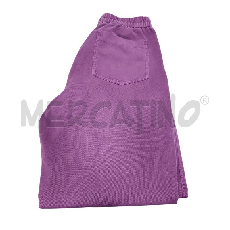 PANTALONE DONNA ISCHIKO VIOLA  | Mercatino dell'Usato Roma tiburtina 3