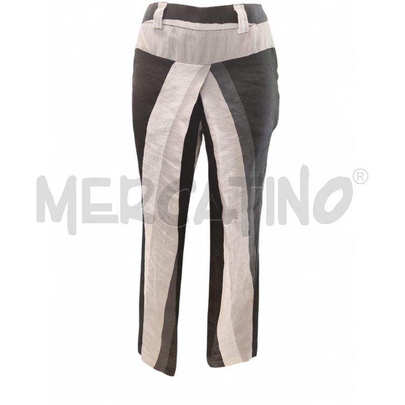 PANTALONE DONNA IXOS RIGHE GR MISTO LINO | Mercatino dell'Usato Roma tiburtina 1
