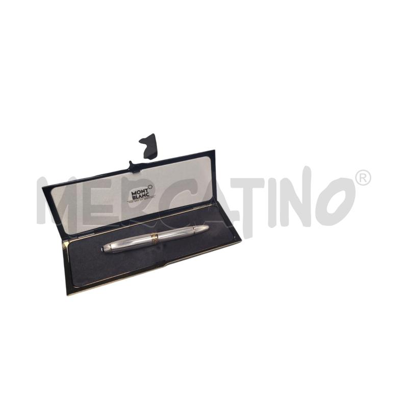 PENNA MONT BLANC STILOGRAFICA ARGENTO  MOD 1466 | Mercatino dell'Usato Roma tiburtina 1
