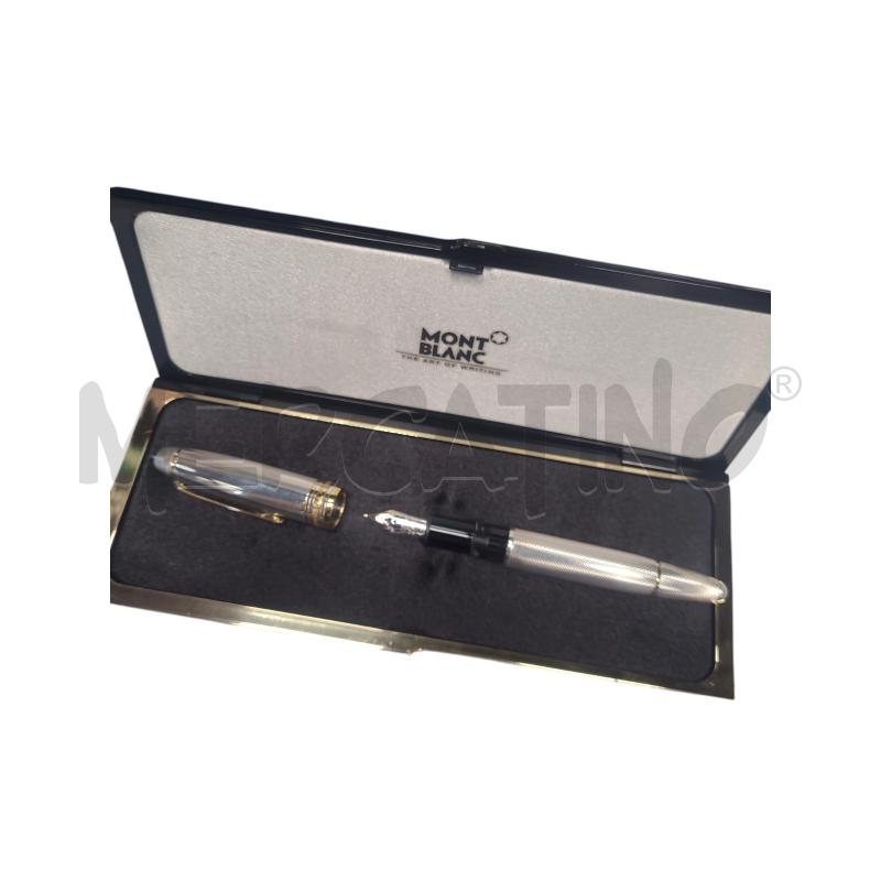 PENNA MONT BLANC STILOGRAFICA ARGENTO  MOD 1466 | Mercatino dell'Usato Roma tiburtina 4