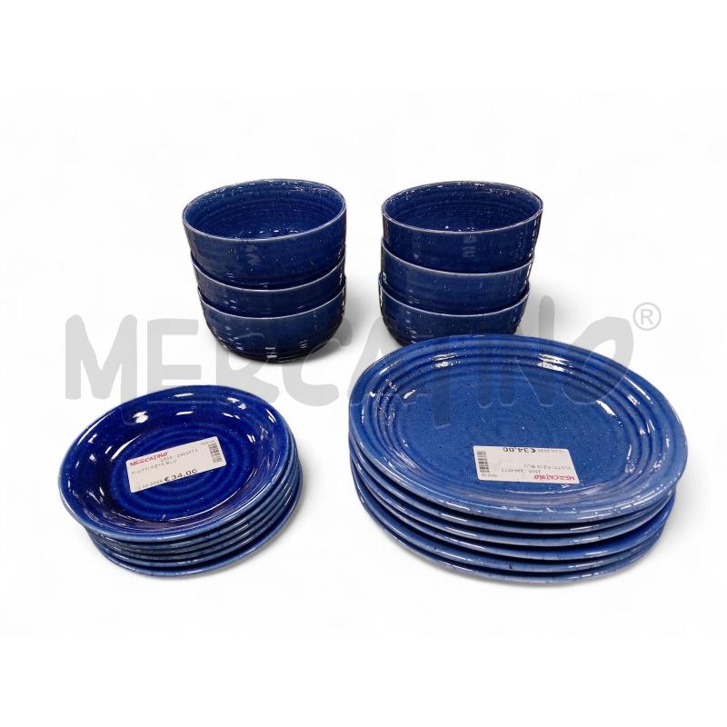 PIATTI PZ18 BLU  | Mercatino dell'Usato Roma tiburtina 1
