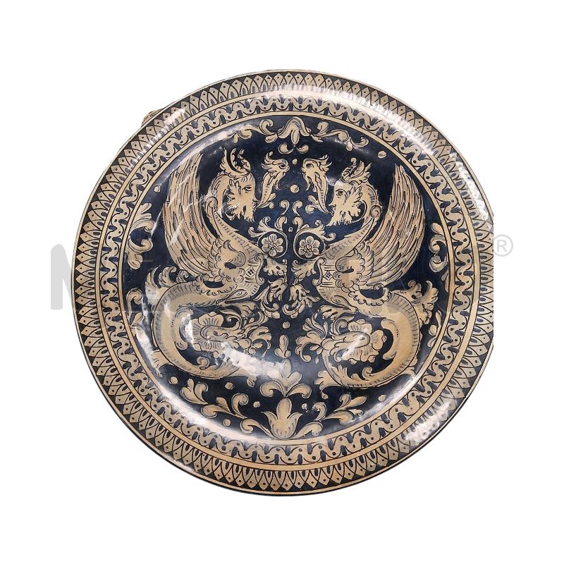 PIATTO DECORATO GUBBIO | Mercatino dell'Usato Roma tiburtina 1