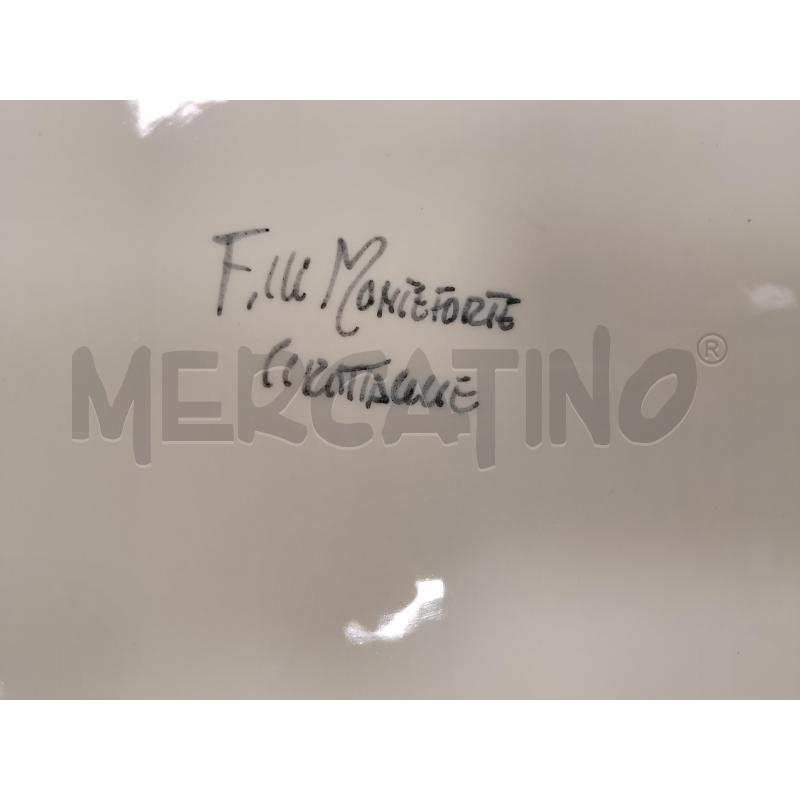 PIATTO  PULICINELLA GROTTAGLIE | Mercatino dell'Usato Roma tiburtina 4