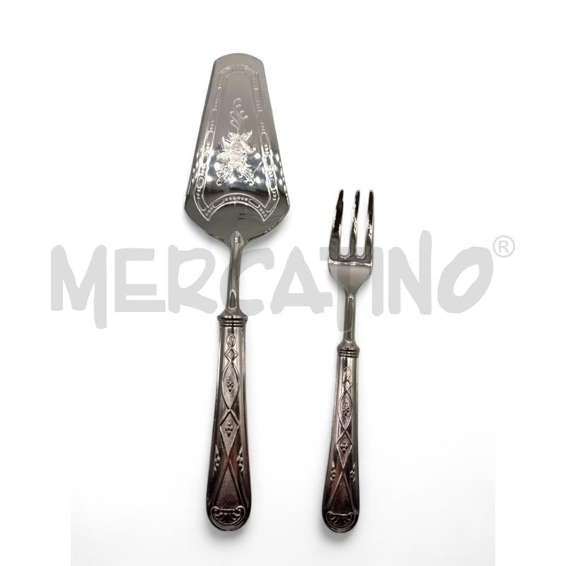PIATTO + POSATE MARCO SILVER  | Mercatino dell'Usato Roma tiburtina 5