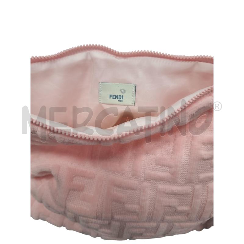 POCHETTE FENDI TESSUTO ROSA | Mercatino dell'Usato Roma tiburtina 2