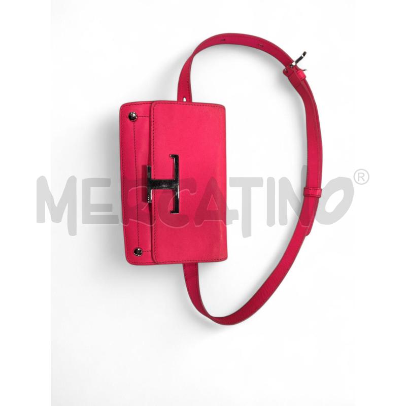 POCHETTE TODS ROSA SHOCK CON CINTA | Mercatino dell'Usato Roma tiburtina 1