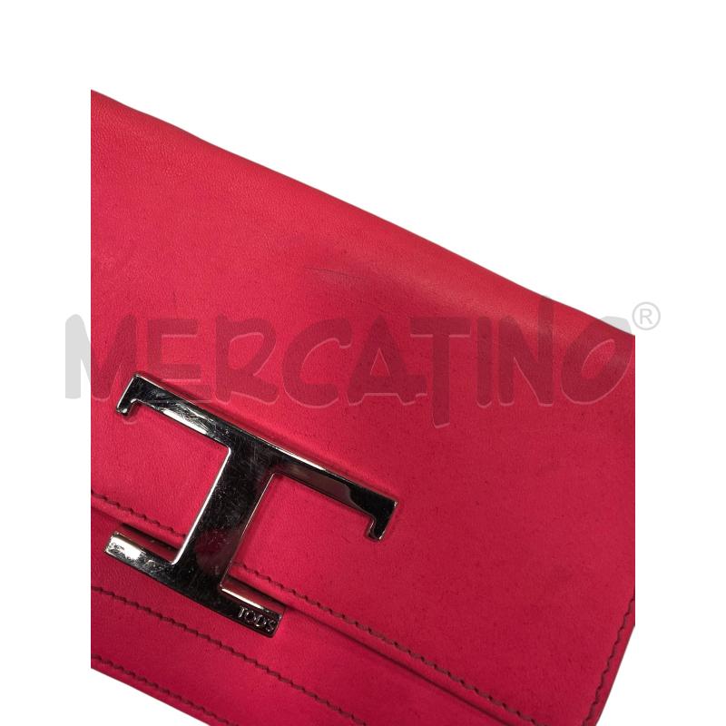 POCHETTE TODS ROSA SHOCK CON CINTA | Mercatino dell'Usato Roma tiburtina 2