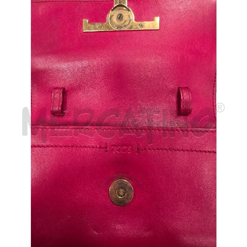POCHETTE TODS ROSSA CON CINTA | Mercatino dell'Usato Roma tiburtina 2
