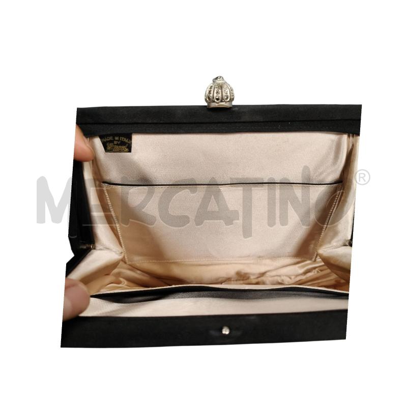 POCHETTE VINTAGE GUCCI RASO NERA | Mercatino dell'Usato Roma tiburtina 2