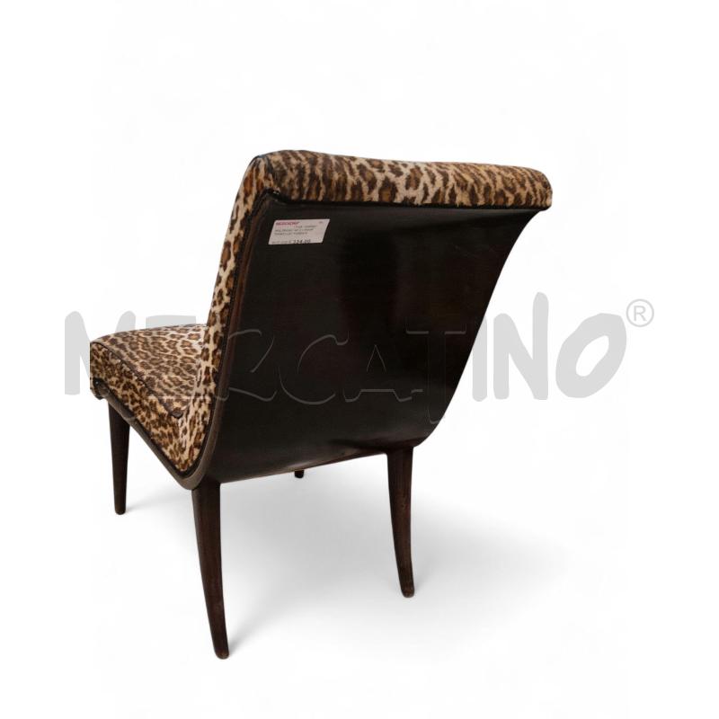POLTRONCINE 2 + POUF TONDO LEOPARDATI | Mercatino dell'Usato Roma tiburtina 4