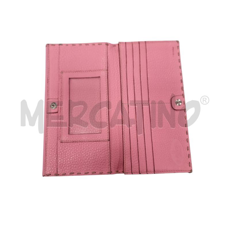 PORTA FOGLIO FENDI SELLERIA ROSA | Mercatino dell'Usato Roma tiburtina 2