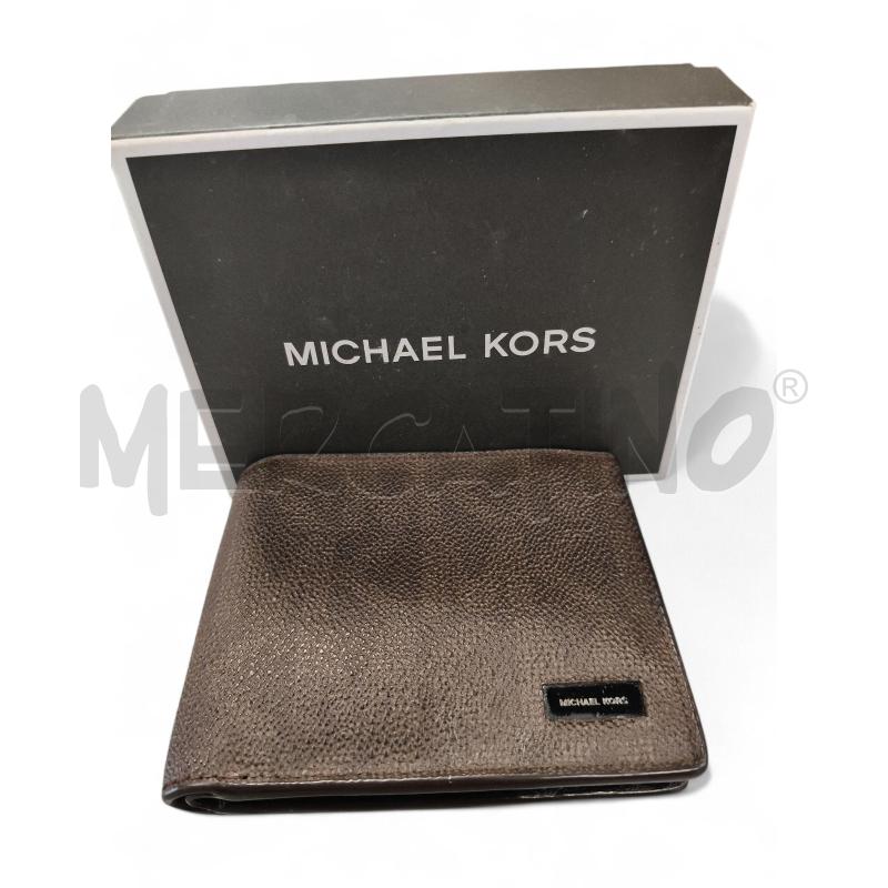 PORTA FOGLIO UOMO MICHAEL KORS MARR  | Mercatino dell'Usato Roma tiburtina 1