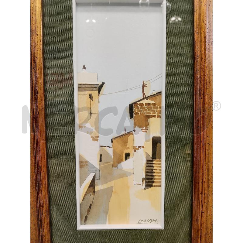 QUADRETTO ACQUARELLO LINO CASADEI | Mercatino dell'Usato Roma tiburtina 2
