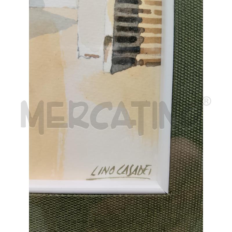 QUADRETTO ACQUARELLO LINO CASADEI | Mercatino dell'Usato Roma tiburtina 3