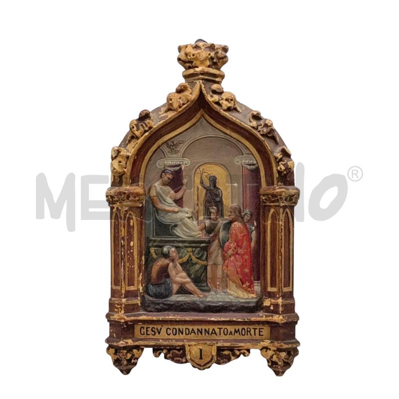 QUADRETTO VIA CRUCIS  | Mercatino dell'Usato Roma tiburtina 1