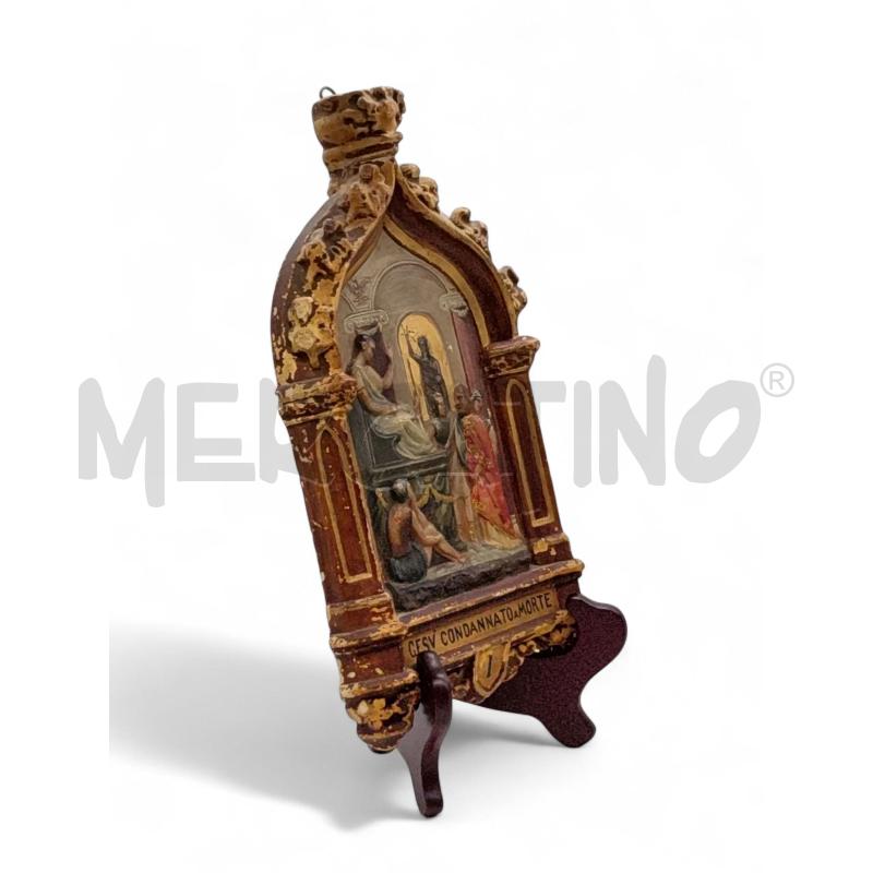 QUADRETTO VIA CRUCIS  | Mercatino dell'Usato Roma tiburtina 2