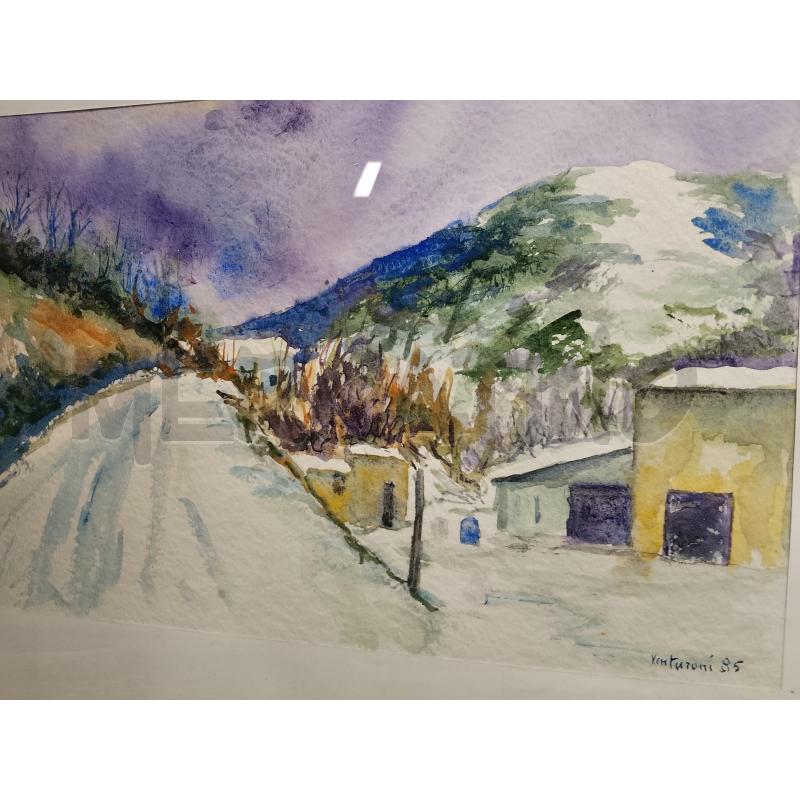 QUADRO ACQUARELLO VENTURONI | Mercatino dell'Usato Roma tiburtina 2