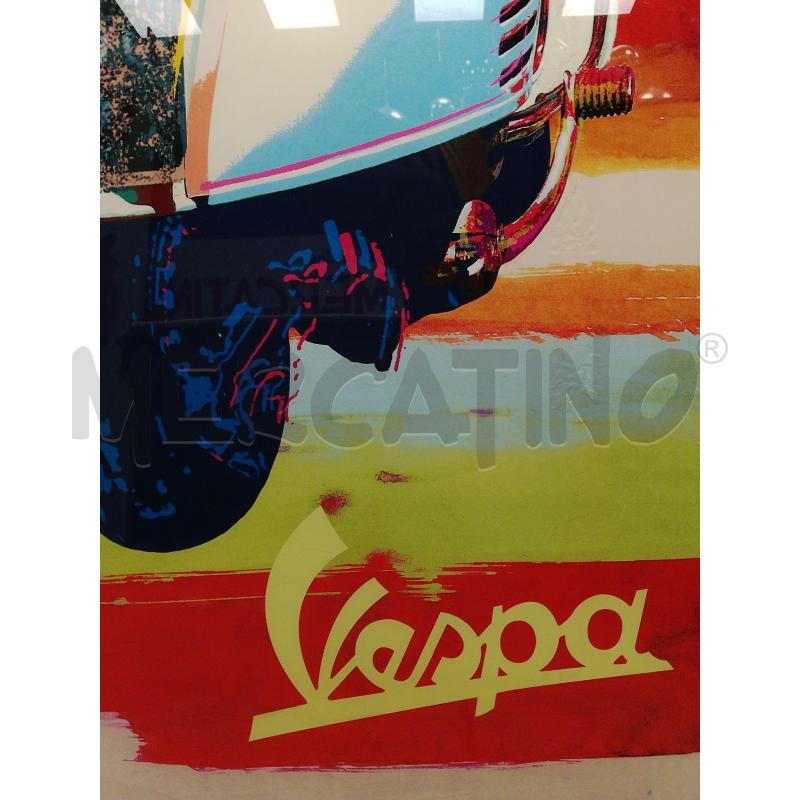 QUADRO ACRILICO VESPA | Mercatino dell'Usato Roma tiburtina 5