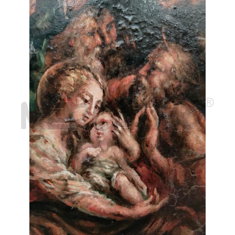 QUADRO AFFRRESCO AMDONNA GESU GIUSEPPE | Mercatino dell'Usato Roma tiburtina 3