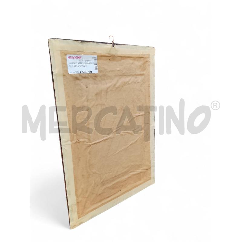 QUADRO AFFRRESCO AMDONNA GESU GIUSEPPE | Mercatino dell'Usato Roma tiburtina 4