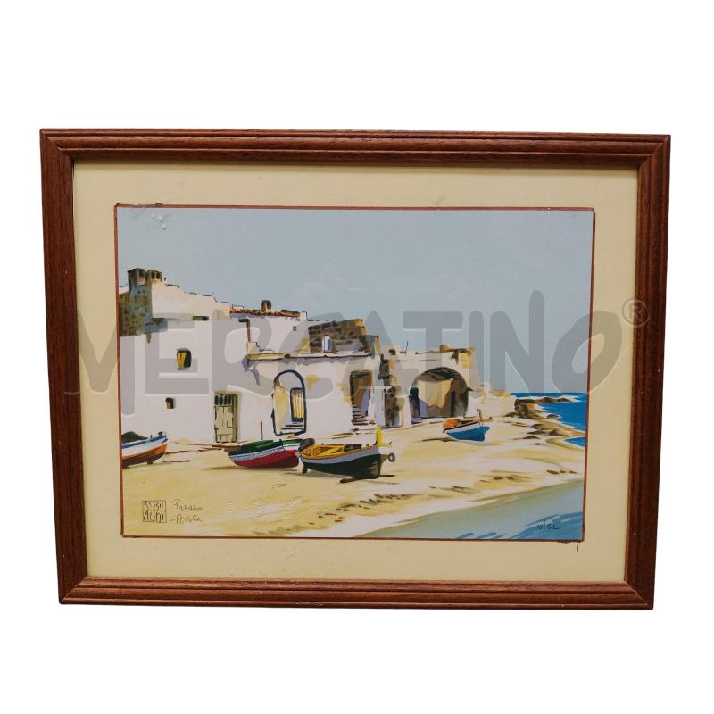 QUADRO ALDO RISO PRESSO AVOLA  | Mercatino dell'Usato Roma tiburtina 1