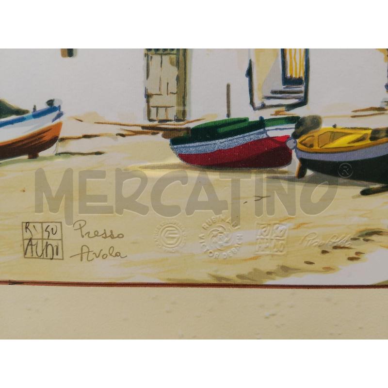 QUADRO ALDO RISO PRESSO AVOLA  | Mercatino dell'Usato Roma tiburtina 3
