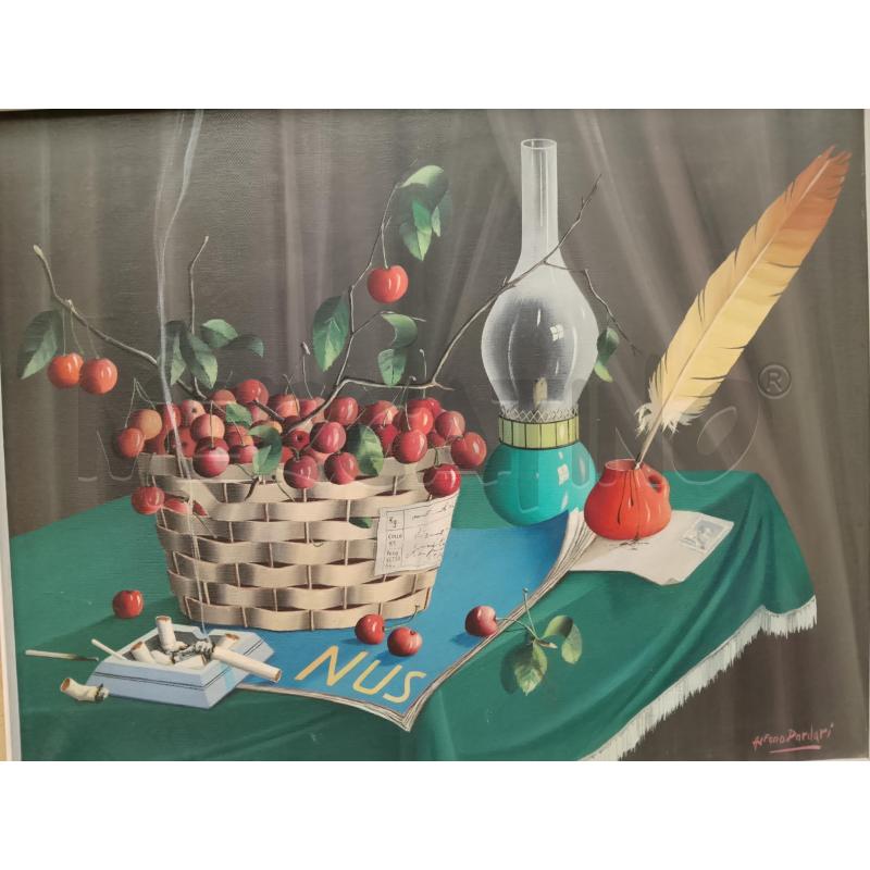 QUADRO ALFANO DARDARI NATURA MORTA | Mercatino dell'Usato Roma tiburtina 3