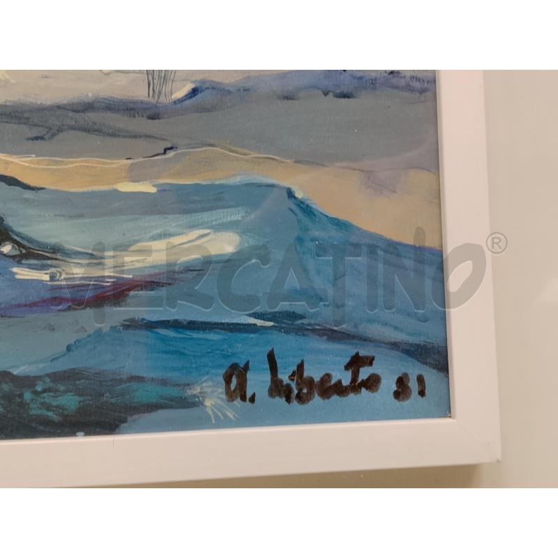 QUADRO ANTONIO LIBERTO PAESAGGIO | Mercatino dell'Usato Roma tiburtina 4