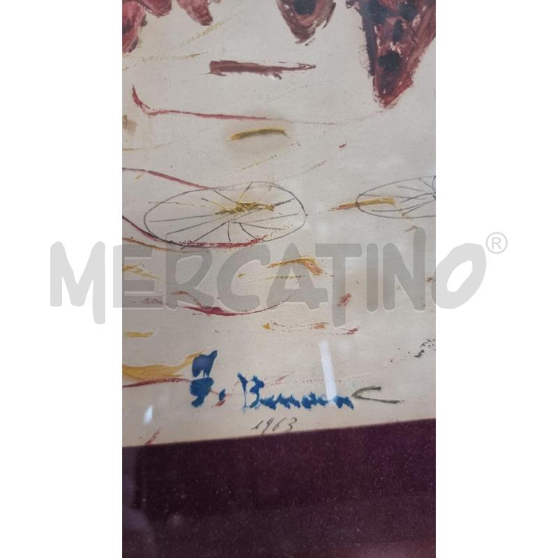 QUADRO ASTRATTO FB 1963  | Mercatino dell'Usato Roma tiburtina 3