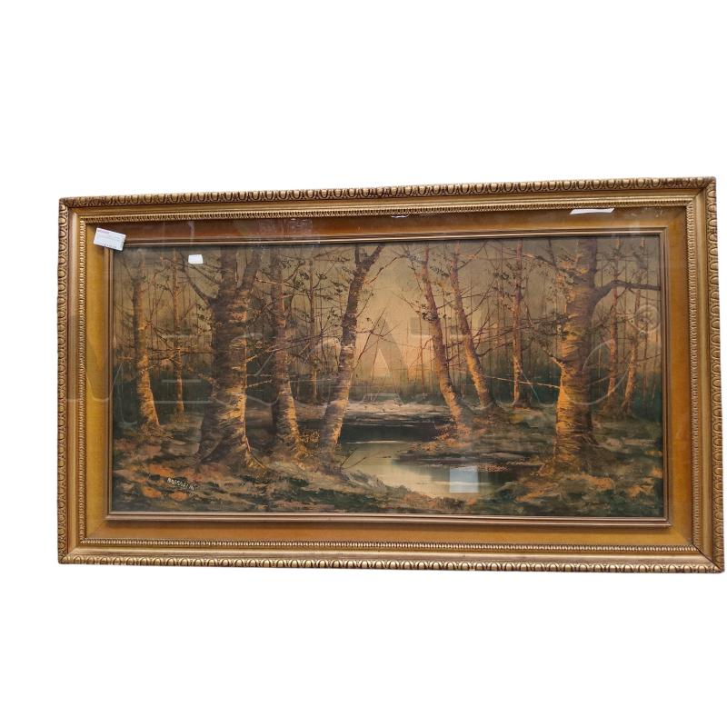 QUADRO BARBAGLIA ALBERI | Mercatino dell'Usato Roma tiburtina 1