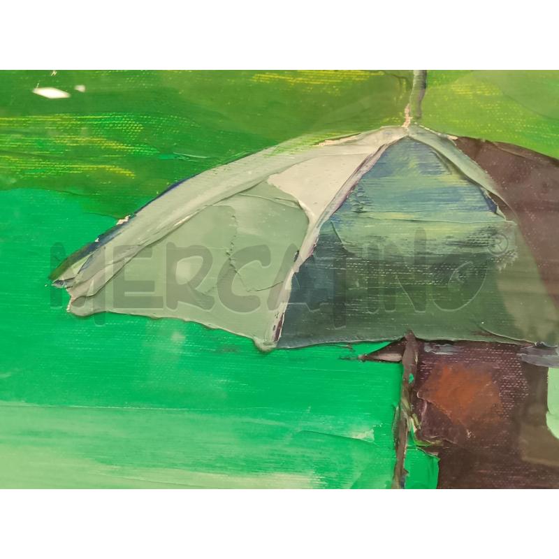 QUADRO BERRINO UOMO CON OMBRELLO  | Mercatino dell'Usato Roma tiburtina 5