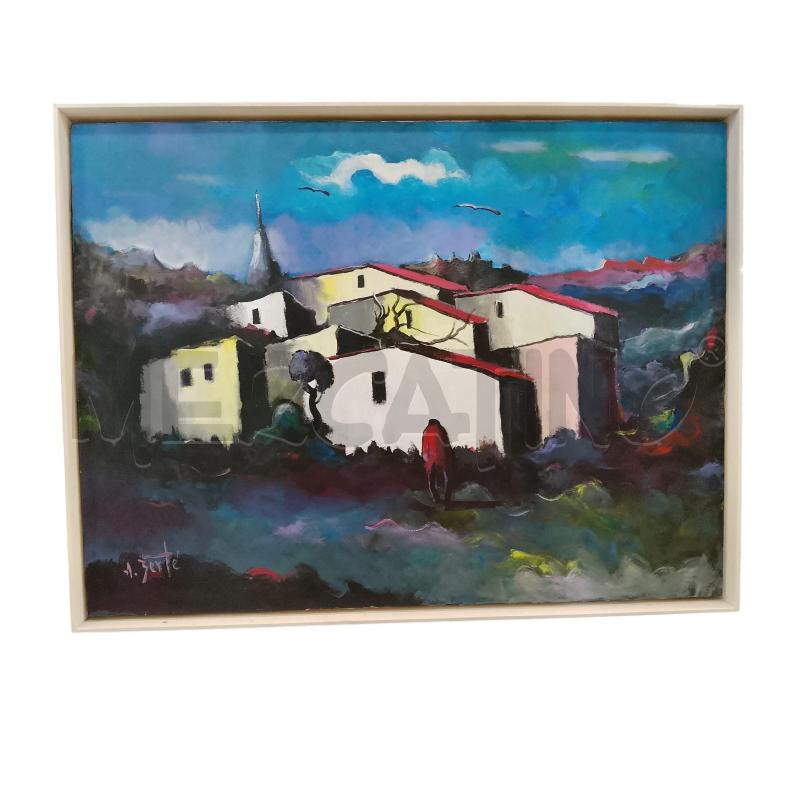 QUADRO BERTE PAESAGGIO   | Mercatino dell'Usato Roma tiburtina 1