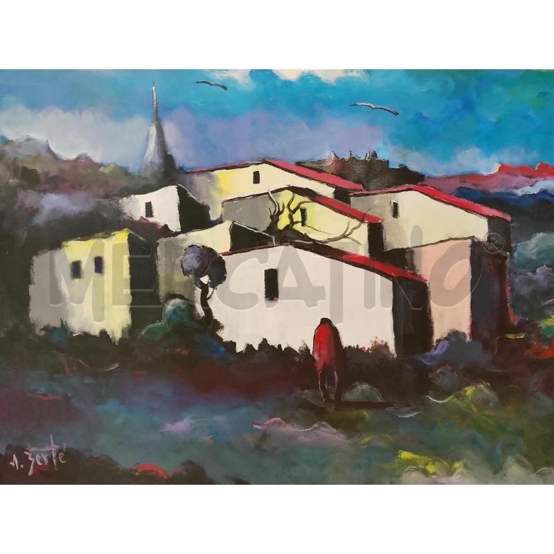 QUADRO BERTE PAESAGGIO   | Mercatino dell'Usato Roma tiburtina 3