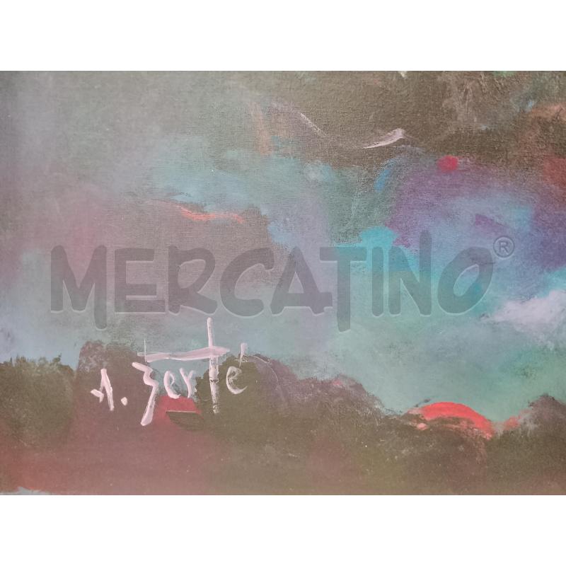 QUADRO BERTE PAESAGGIO   | Mercatino dell'Usato Roma tiburtina 4