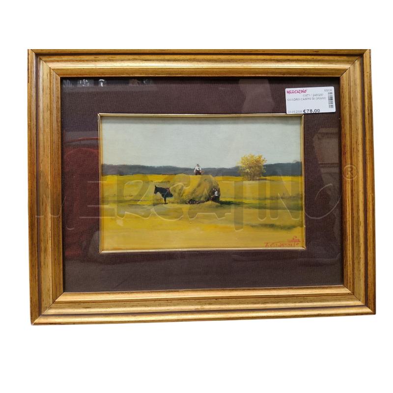 QUADRO CAMPO DI GRANO  | Mercatino dell'Usato Roma tiburtina 1