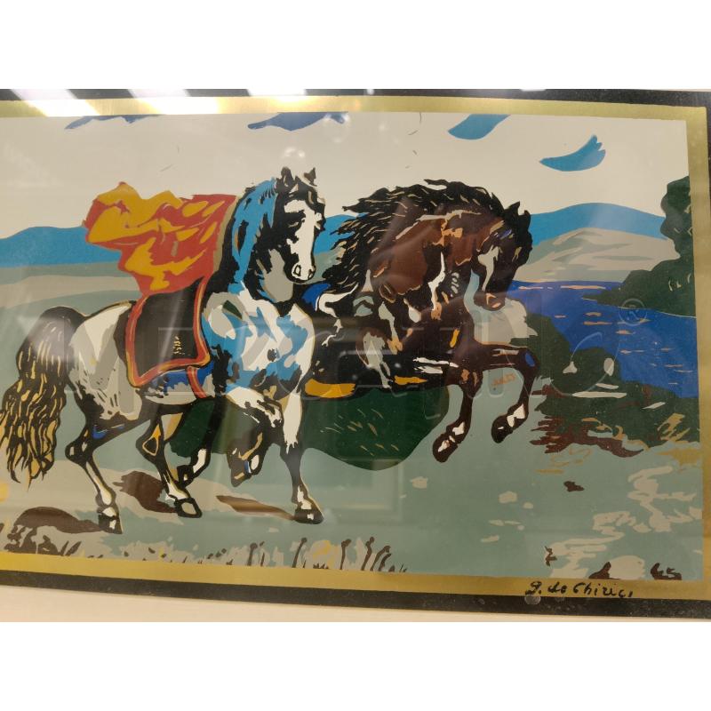 QUADRO CAVALLI DE CHIRICO | Mercatino dell'Usato Roma tiburtina 2