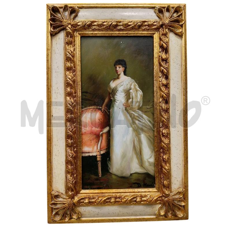 QUADRO DONNA PÒOLTRONA | Mercatino dell'Usato Roma tiburtina 1